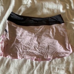 Pink and grey lululemon skirt
